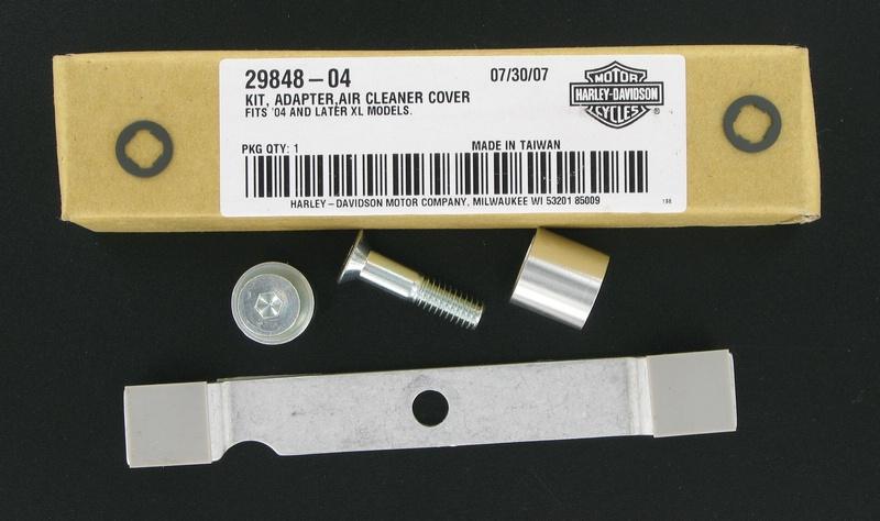 Adapter kit - air cleaner cover | Color:  | Order Number: 29848-04 | OEM Number: 29848-04