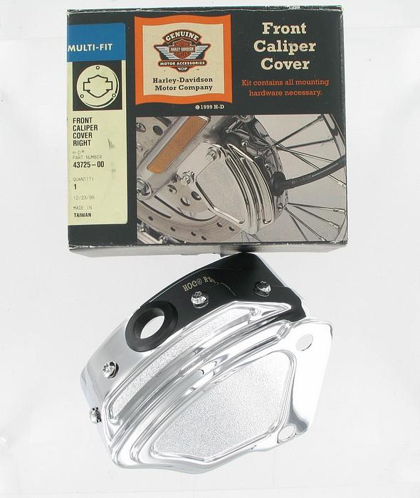 Front caliper cover - right | Color: chrome | Order Number: 43725-00 | OEM Number: 43725-00