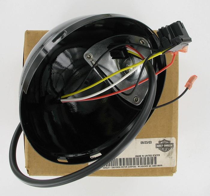 Shell - headlamp HDI | Color: black | Order Number: 69669-04 | OEM Number: 69669-04