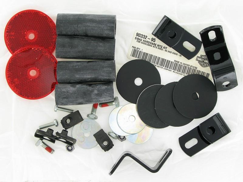 Saddlebag hardware mounting kit | Color:  | Order Number: 90332-95 | OEM Number: 90332-95