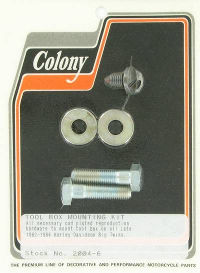 Tool box mounting kit | Color: cad | Order Number: C2004-6 | OEM Number: 64503-58A