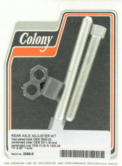 Rear axle adjuster kit | Color: cad | Order Number: C2069-5 | OEM Number:  2826-30 / 3011-30