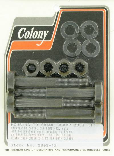 Housing to frame clamp bolts  (4) | Color: park | Order Number: C2093-12 | OEM Number:  7190-32 / 83001-32