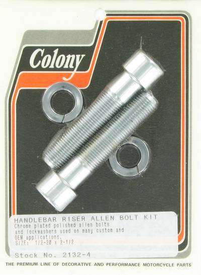 Handlebar riser bolts 1/2