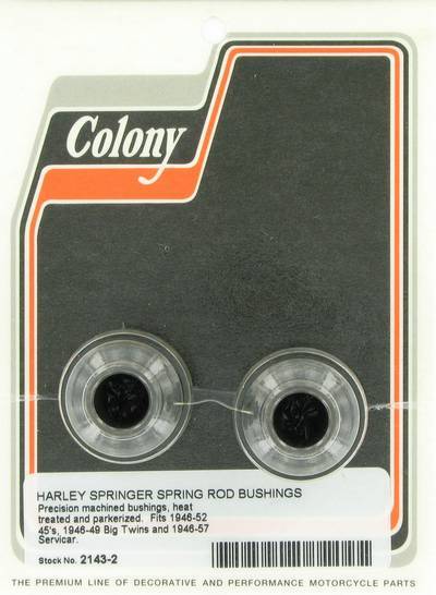 Springer spring rod bushings '46-'57 | Color: park | Order Number: C2143-2 | OEM Number: 14007-45 / 45643-45