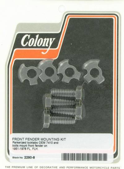 Front fender mounting kit | Color: park | Order Number: C2290-8 | OEM Number:  3991 / 7410