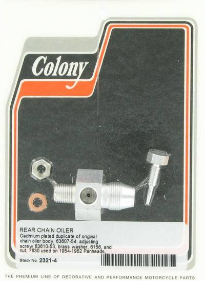 Rear chain oiler | Color: cad | Order Number: C2321-4 | OEM Number: 63607-54