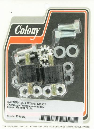 Battery box mounting kit | Color:  | Order Number: C2331-20 | OEM Number: