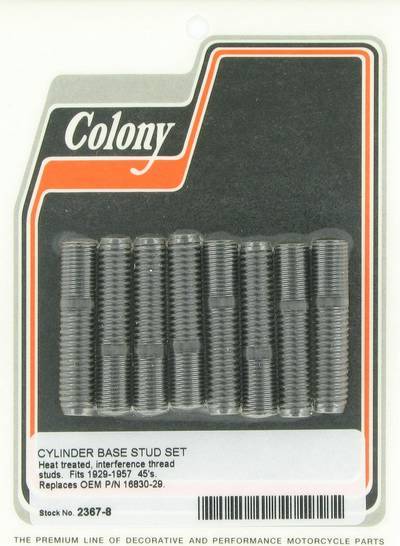 Cylinder base stud kit | Color:  | Order Number: C2367-8 | OEM Number: 16830-29