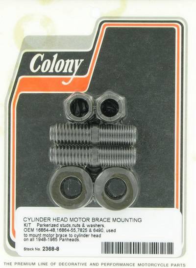 Cylinder head motor brace mounting kit | Color: park | Order Number: C2368-8 | OEM Number: 16864-48 / 16864-55