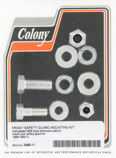 Front safety guard mounting kit | Color: cad | Order Number: C2495-11 | OEM Number: