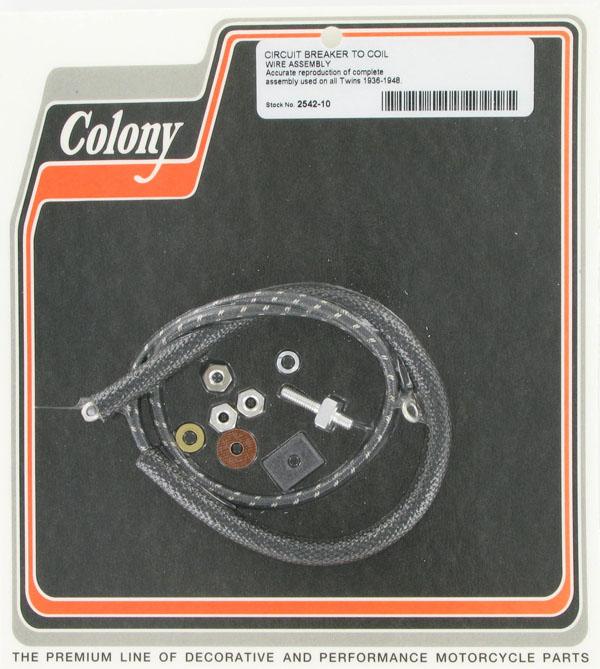 Circuit breaker to coil wire assembly | Color:  | Order Number: C2542-10 | OEM Number: