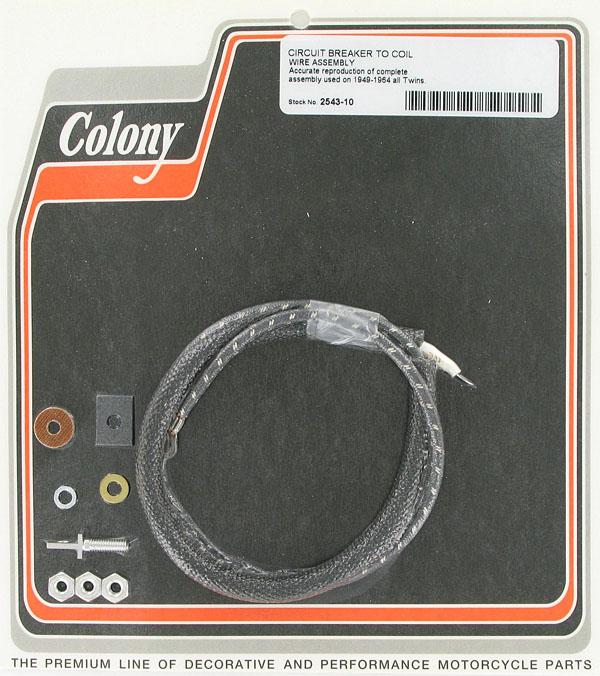 Circuit breaker to coil wire assembly | Color:  | Order Number: C2543-10 | OEM Number: