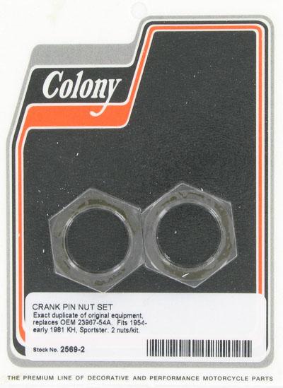Crank pin nut set (2) | Color:  | Order Number: C2569-2 | OEM Number: 23967-54A