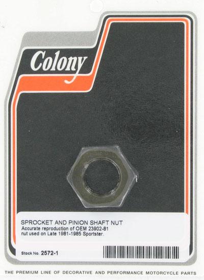 Sprocket and pinion shaft nut kit | Color:  | Order Number: C2572-1 | OEM Number: 23902-81