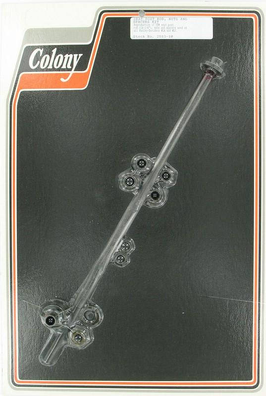 Seat post rod with nuts and spacers | Color:  | Order Number: C2583-10 | OEM Number: