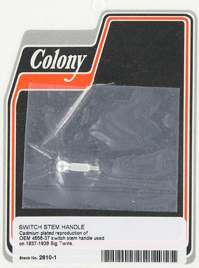 Handle - dash switch stem | Color: cad | Order Number: C2610-1 | OEM Number:  4556-37