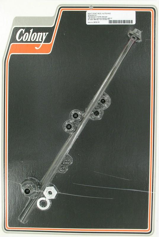 Seat post rod with nuts and spacers | Color:  | Order Number: C2612-10 | OEM Number:
