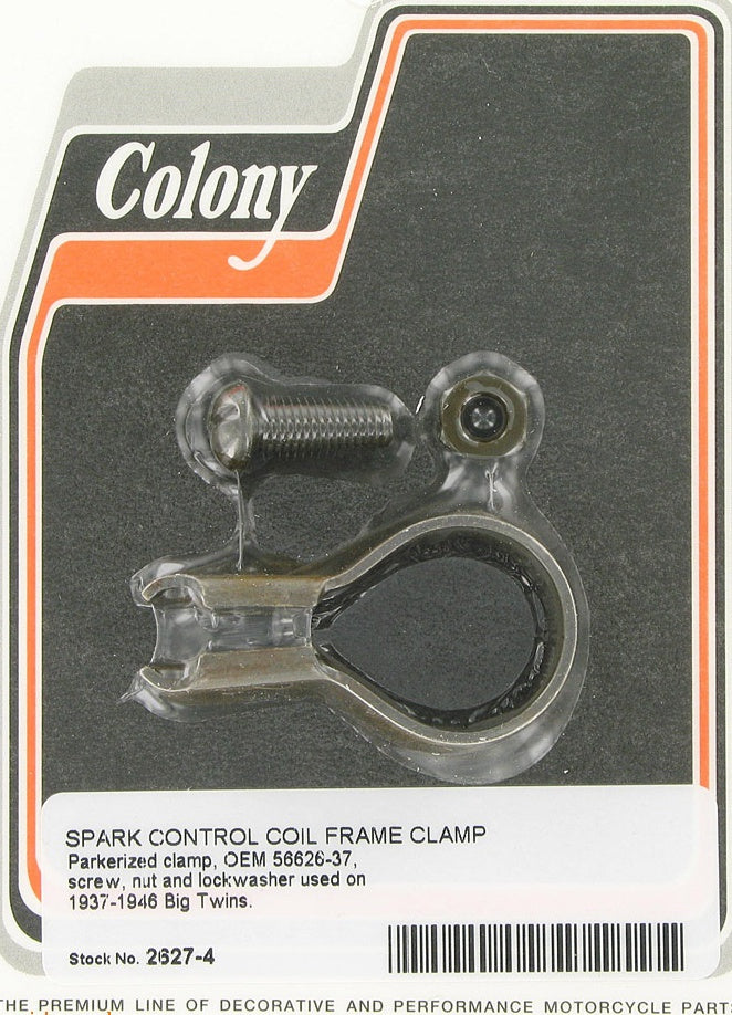 Frame clamp, spark control coil | Color: park | Order Number: C2627-4 | OEM Number: 56626-37