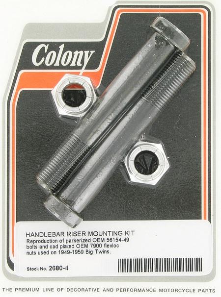 Handlebar riser mount kit | Color: park | Order Number: C2680-4 | OEM Number: 56154-49