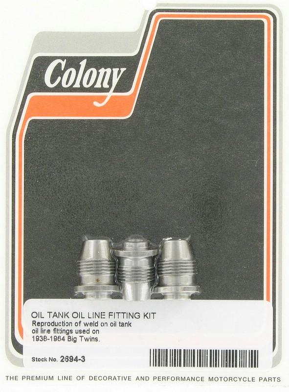 Oil tank oil line fitting kit | Color:  | Order Number: C2694-3 | OEM Number: