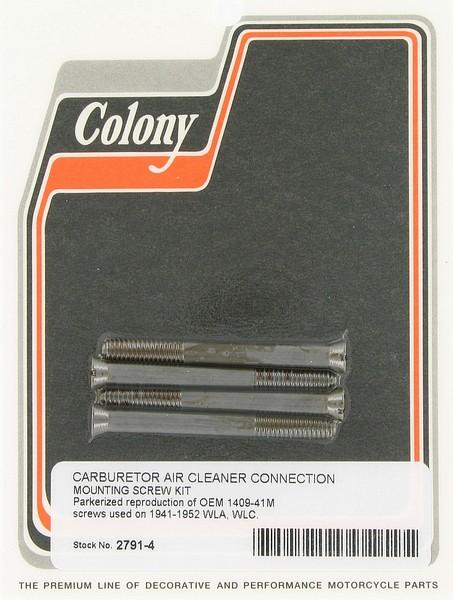 Carburetor air cleaner connection screw kit | Color: park | Order Number: C2791-4 | OEM Number:  1409-41M