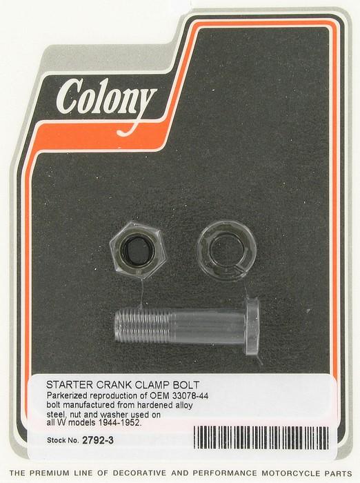 Starter crank clamp bolt | Color: park | Order Number: C2792-3 | OEM Number: 33078-44