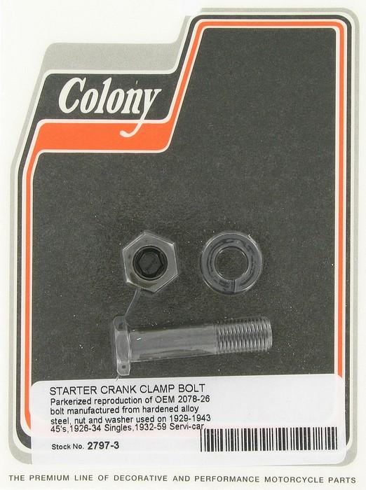 Starter crank clamp bolt | Color: park | Order Number: C2797-3 | OEM Number: 4370