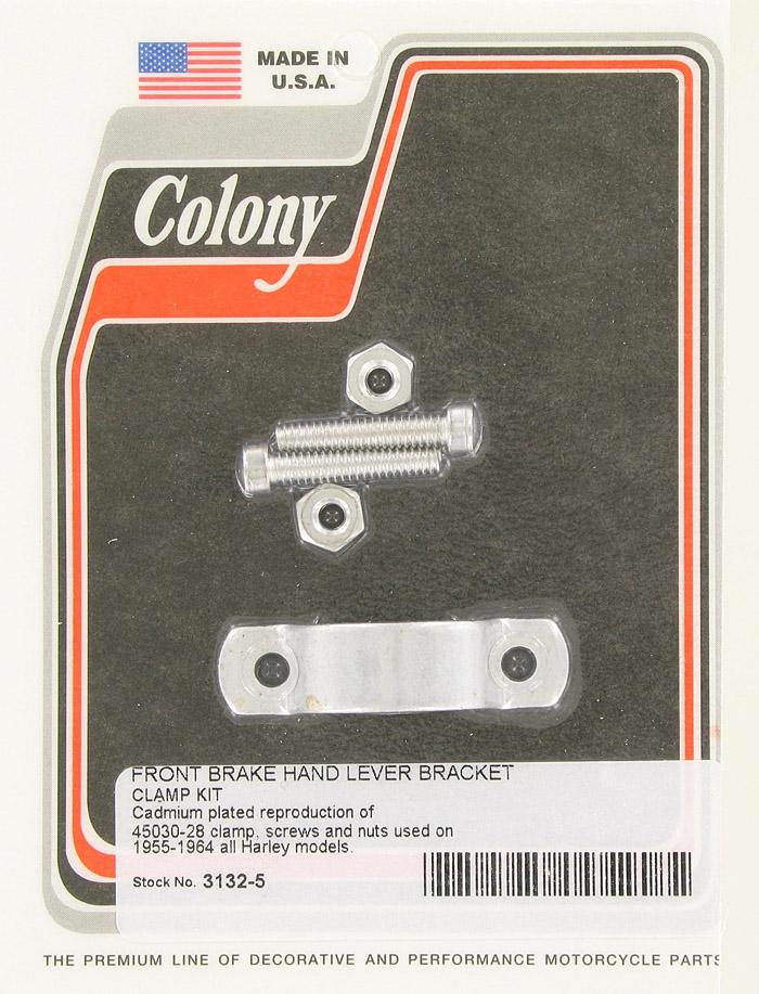 Clamp, hand lever bracket - front brake | Color: cad | Order Number: C3132-5 | OEM Number: 45030-28