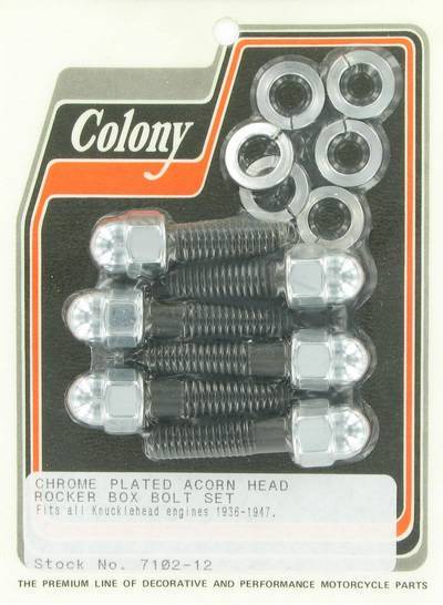 Rocker box bolt set | Color: acorn | Order Number: C7102-12 | OEM Number: