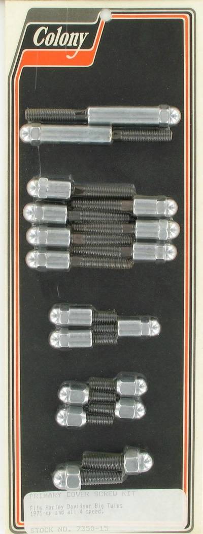 Primary cover screw kit | Color: acorn | Order Number: C7350-15 | OEM Number:
