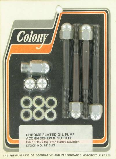 Oil pump screws & nuts | Color: acorn | Order Number: C7417-13 | OEM Number: