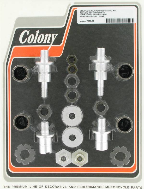 Complete springer fork rocker rebuild kit | Color:  | Order Number: C7606-26 | OEM Number: