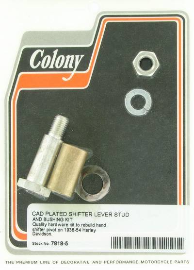 Shifter lever stud and bushing, handshift | Color: cad | Order Number: C7818-5 | OEM Number: 33775-37