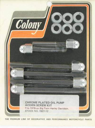 Oil pump mounting screw kit | Color: acorn | Order Number: C7827-12 | OEM Number: