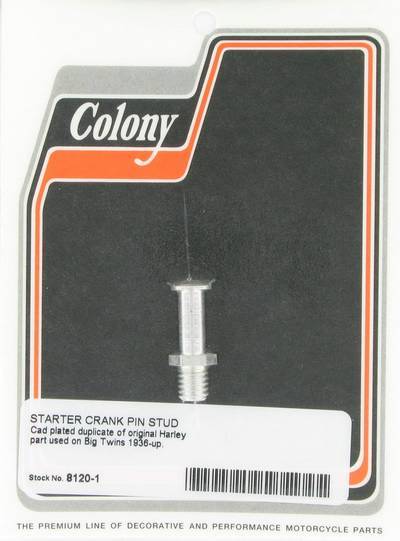 Starter crank pin stud | Color: cad | Order Number: C8120-1 | OEM Number: 33090-36