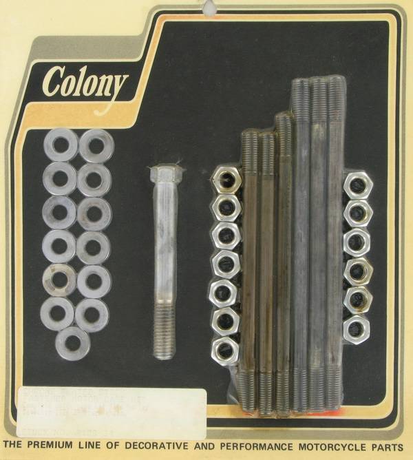 Motor case kit, stock | Color: chrome | Order Number: C8128-34 | OEM Number: