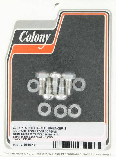 Circuit breaker & relay mounting screws | Color: cad | Order Number: C8146-10 | OEM Number: