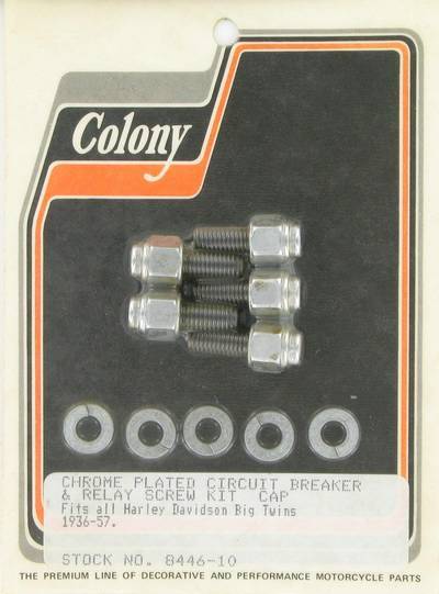 Circuit breaker and relay mounting screws | Color: cap | Order Number: C8446-10 | OEM Number: