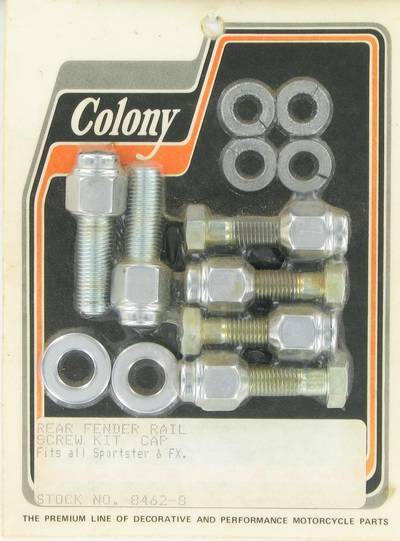 Fender rail screw kit | Color: cap | Order Number: C8462-8 | OEM Number: