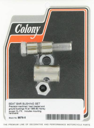 Seat bar bushing, with bolt kit | Color: cad | Order Number: C8876-5 | OEM Number: 51925-65