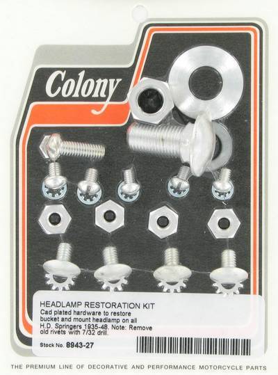 Headlamp restoration kit | Color: cad | Order Number: C8943-27 | OEM Number: 67861-29