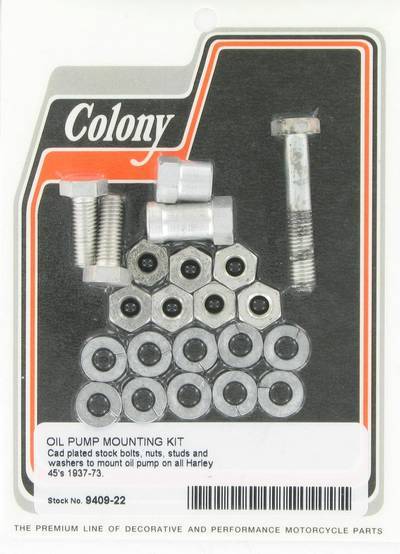 Oil pump mounting kit | Color: cad | Order Number: C9409-22 | OEM Number: