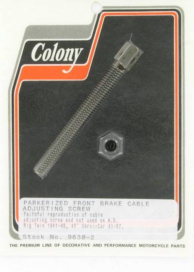 Front brake cable adjusting screw | Color: park | Order Number: C9630-2 | OEM Number: 45162-41