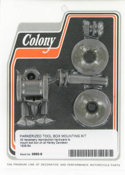 Tool box mounting kit | Color: park | Order Number: C9669-9 | OEM Number: 61472-35