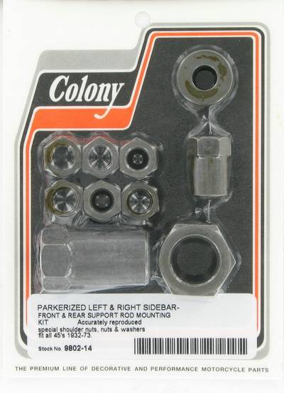 Footboard rod mounting kit | Color: park | Order Number: C9802-14 | OEM Number: 50516-32