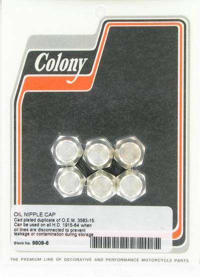 Oil nipple cap 3583-15 | Color: cad | Order Number: C9808-6 | OEM Number:  3583-15