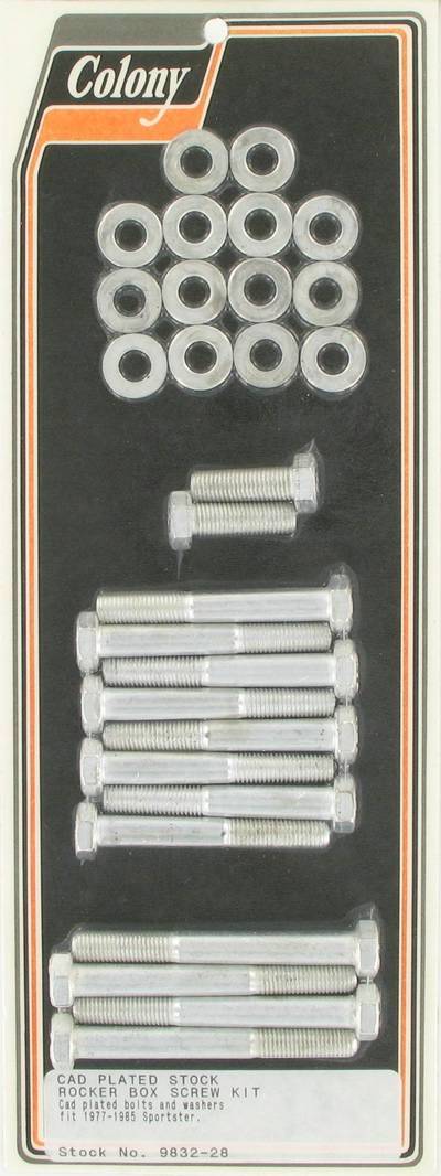 Rocker box screw kit, stock | Color: cad | Order Number: C9832-28 | OEM Number: 3468