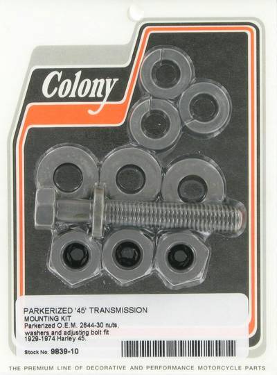 Transmission mounting kit | Color: park | Order Number: C9839-10 | OEM Number: 7863