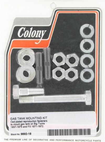 Gas tank mounting kit | Color: cad | Order Number: C9892-18 | OEM Number: 61605-36